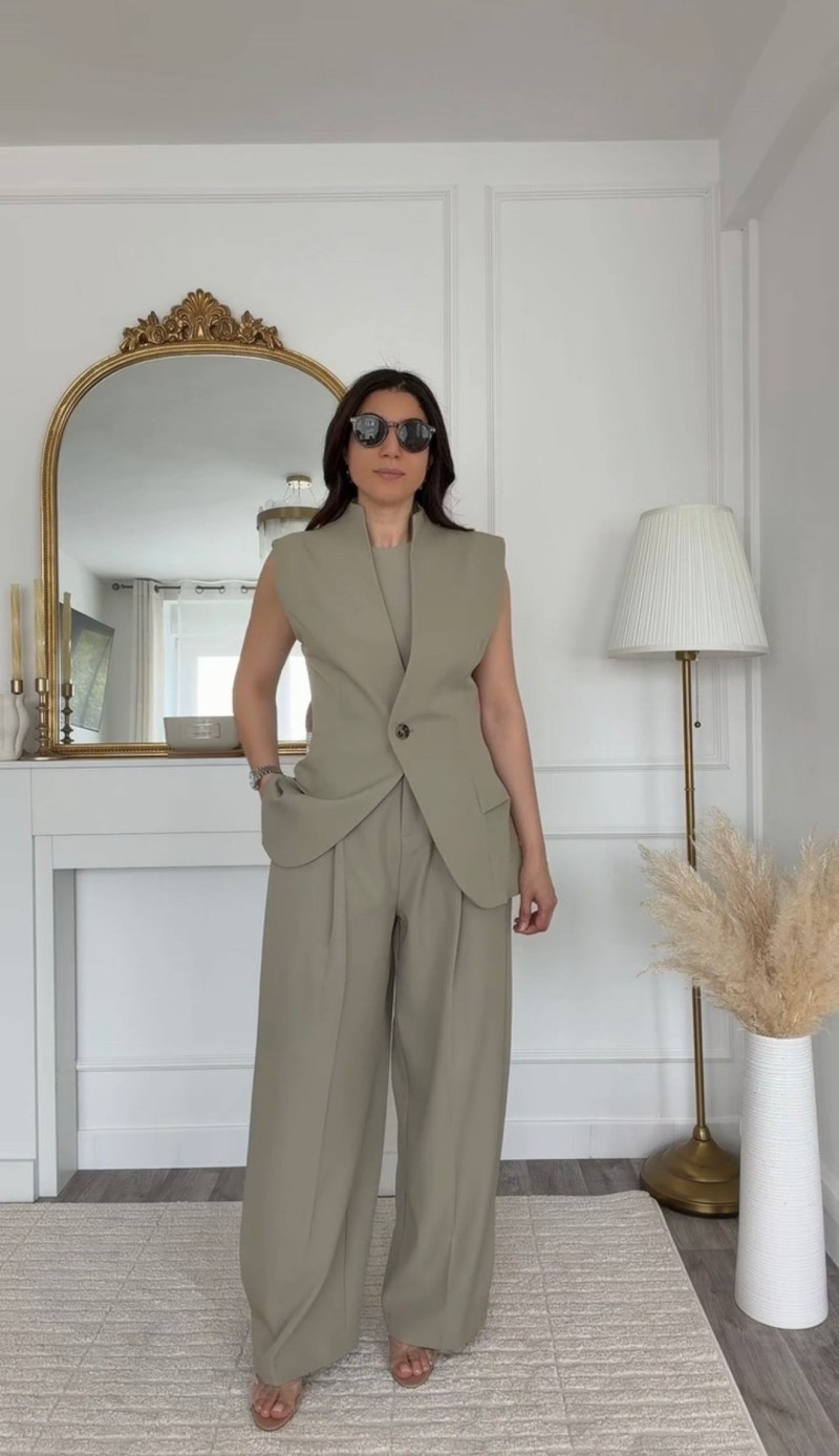 Blazer Gilet tilleul BE ICONIIC