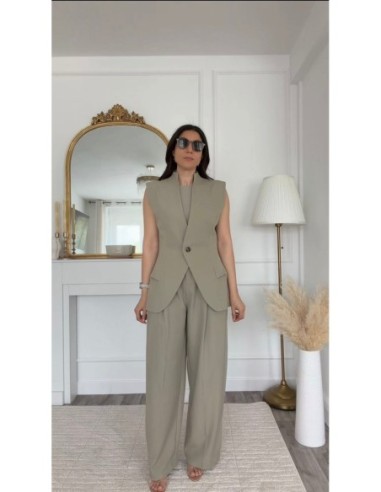 Blazer Gilet tilleul BE ICONIIC