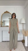 Blazer Gilet tilleul BE ICONIIC